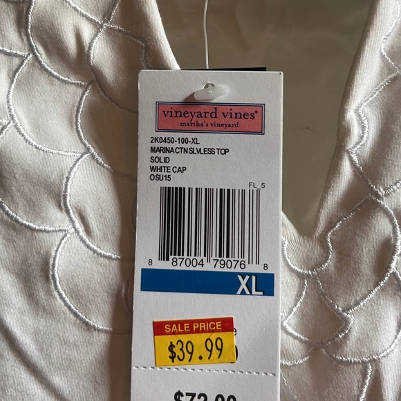 Vineyard Vines White Top - Picture 3 of 3